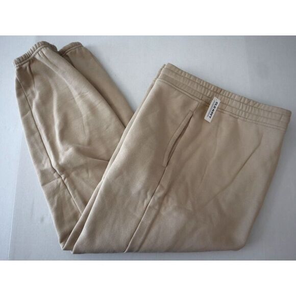 Old Navy 409419-02 Men's Sz XL Beige Loose Fit Taper Fleece Jogger Pants - Picture 7 of 8